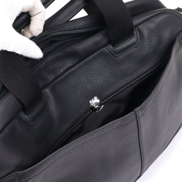 Coach Camden Leather Zip Top Briefcase 70927 Black - Picture 12 of 12